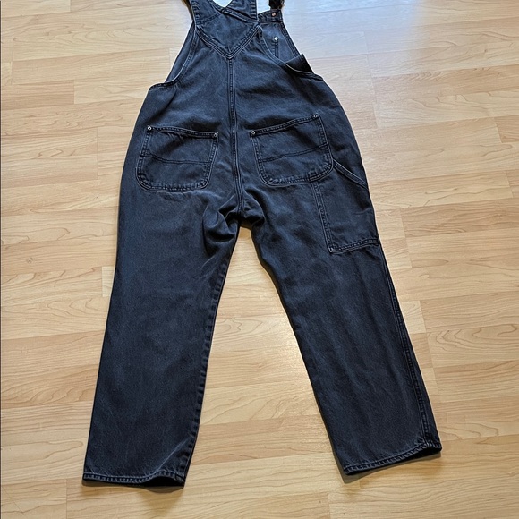 Denim Overalls Carpenter The Gap Women's sz 12 - Picture 5 of 12